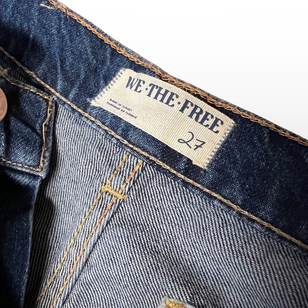 Free People Tinsley Baggy High Rise 27  Waist/32 Inseam